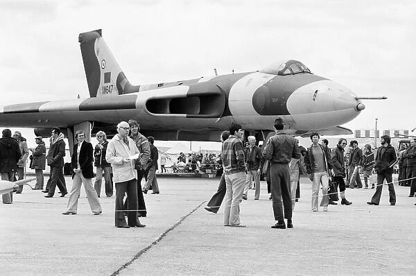 RAF Greenham Common, Air Show, Berkshire, June 1980. Royal Air Force, Avro 698 Vulcan B2