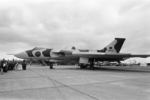 RAF Greenham Common, Air Show, Berkshire, June 1980. Royal Air Force, Avro 698 Vulcan B2