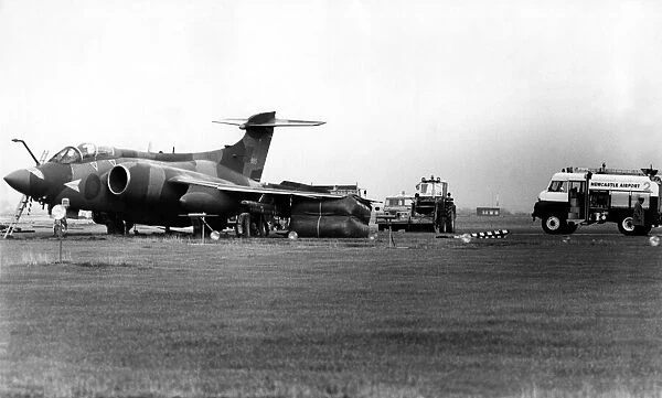 A RAF Hawker Siddeley Buccaneer, formerly the Blackburn Buccaneer