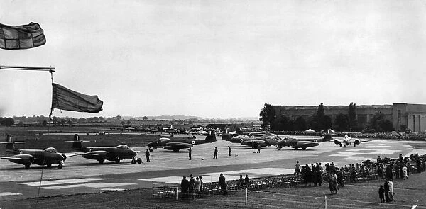 The RAF, Leconfield, 'At Home'flying display as part of Battle of Britain