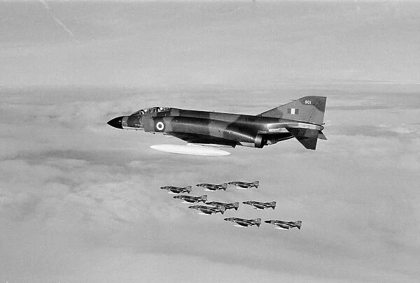 RAF Phantoms on exercise. 1969