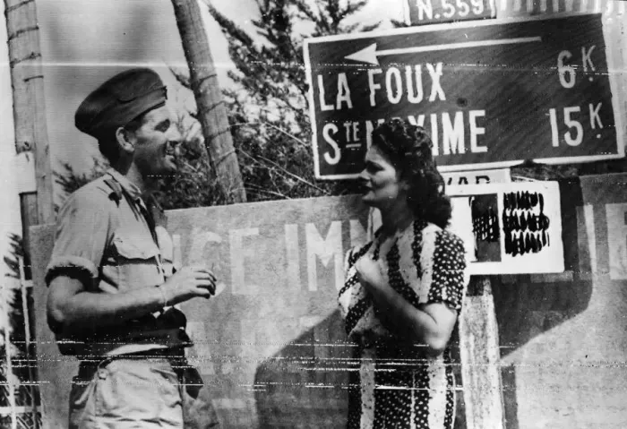 Framed Print : RAF in the South of France. Allied forces landed on the South Coast of France on August
