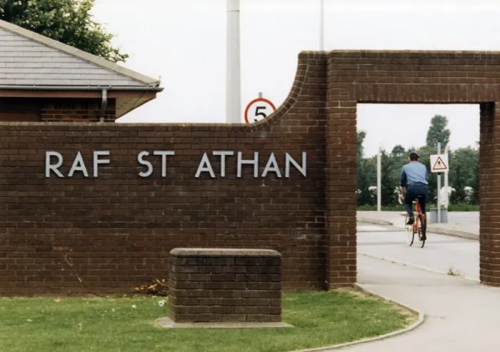 Framed Print : RAF St Athan, in the Vale of Glamorgan, southern Wales. 3rd September 1996