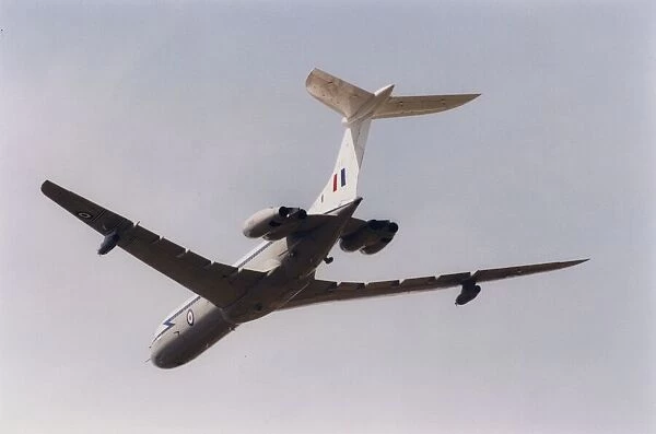A RAF Vickers VC10 strategic transport aircraft. Circa: 1998