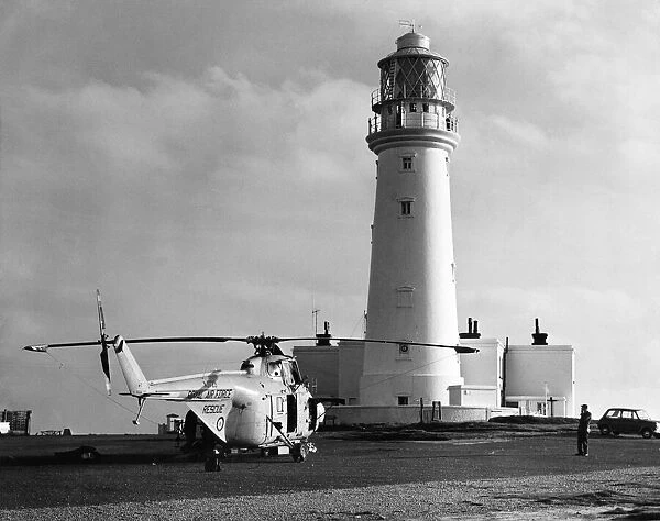 A RAF Westland Whirlwind HAR10 helicopter, based at RAF Leconfield
