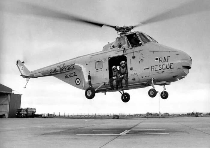 Framed Print : A RAF Westland Whirlwind search and rescue helicopter, based at RAF Boulmer Framed Print : A RAF Westland Whirlwind search and rescue helicopter, based at RAF Boulmer