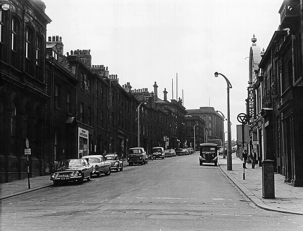 Ramadan Street seen from Queen Street, Huddersfield Circa June 1965
