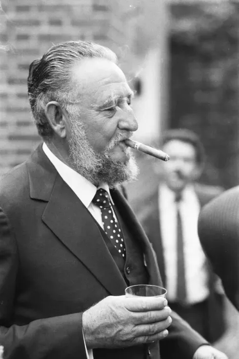 Framed Print : Ramon Castro, brother of the famous Fidel Castro (who was at the time President of Cuba)