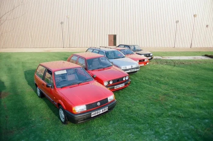 Framed Print : A range of Volkswagen cars. 16th January 1991 Framed Print : A range of Volkswagen cars. 16th January 1991