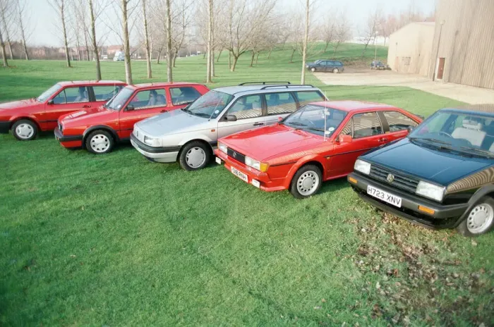 Framed Print : A range of Volkswagen cars. 16th January 1991 Framed Print : A range of Volkswagen cars. 16th January 1991