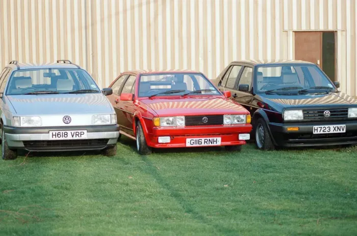 Framed Print : A range of Volkswagen cars. 16th January 1991 Framed Print : A range of Volkswagen cars. 16th January 1991