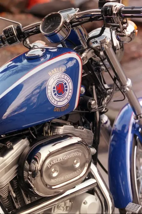 Framed Print : Rangers Harley Davidson motorcycles from West Coast Harley, for sale 7500