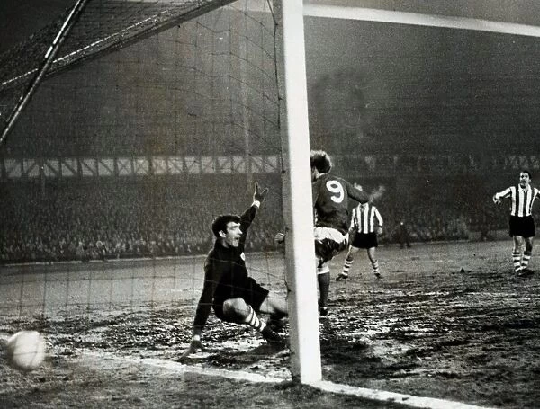 Rangers versus Athletico de Bilbao March 1969 Rangers first goal at Ibrox- It loos