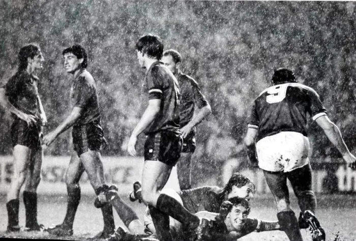 Framed Print : Rangers versus Osasuna UEFA cup September 1985 European football Ibrox Park score 1