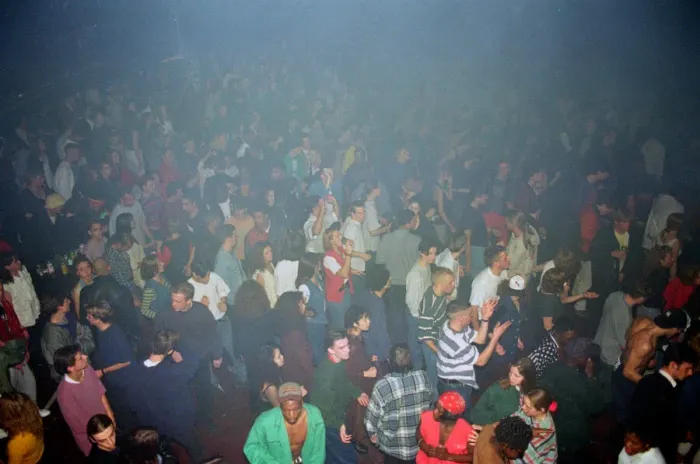 Framed Print : Rave under way at the Astoria in London. Pictures taken: 31st October 1993