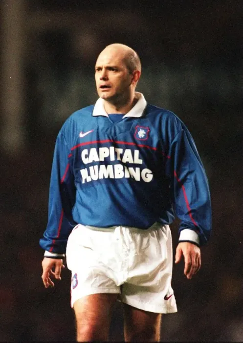 Framed Print : RAY WILKINS March 1999 ex footballer AT Alan McLARENs TESTIMONIAL Framed Print : RAY WILKINS March 1999 ex footballer AT Alan McLARENs TESTIMONIAL