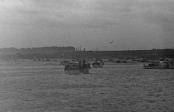 Re-enforcements arriving off the Normandy coast 10 days after the D-Day landings 16th