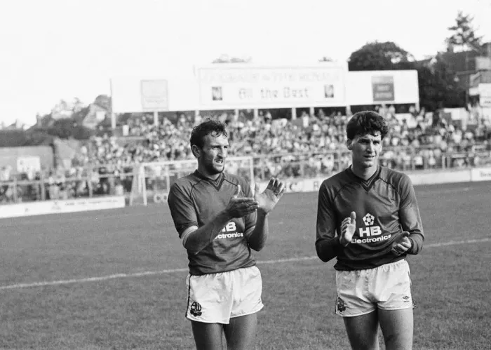 Framed Print : Reading 1-0 Bolton, league division three match at Elm Park, Saturday 5th October 1985