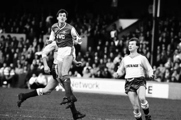 Framed Print : Reading 1-3 Arsenal, FA Cup third round match at Elm Park, Saturday 10th January 1987