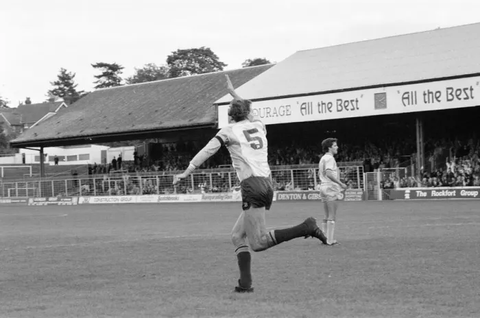 Framed Print : Reading 3-2 Bristol Rovers, league match at Elm Park, Monday 26th August 1985 Framed Print : Reading 3-2 Bristol Rovers, league match at Elm Park, Monday 26th August 1985
