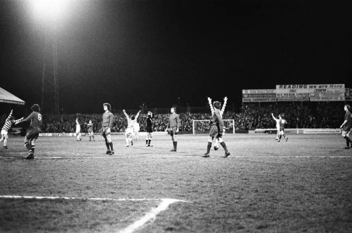 Framed Print : Reading 5-0 Tranmere Rovers, League Division Four match at Elm Park