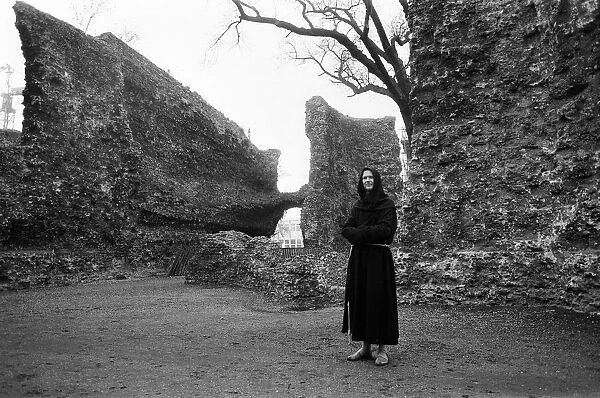 Reading Abbey ruins, Berkshire. April 1985