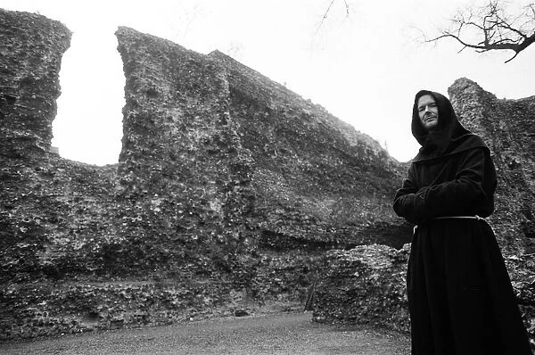 Reading Abbey ruins, Berkshire. April 1985