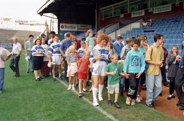Framed Print : The Reading Football Club Open Day, Elm Park Reading. Circa 1992 Framed Print : The Reading Football Club Open Day, Elm Park Reading. Circa 1992