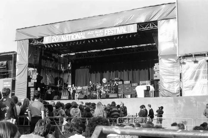Framed Print : Reading Rock Festival 1980, the 20th National Rock Festival