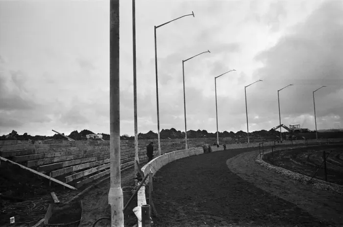 Framed Print : Reading Stadium also known as Smallmead Stadium was an English greyhound racing Framed Print : Reading Stadium also known as Smallmead Stadium was an English greyhound racing