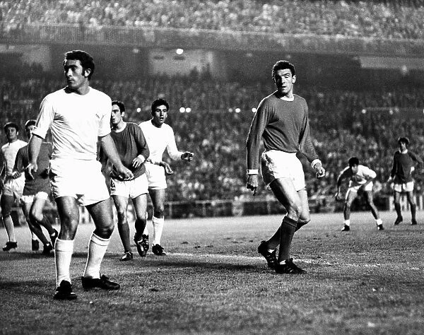 Real Madrid v Manchester United - 1968 Bill Foulkes