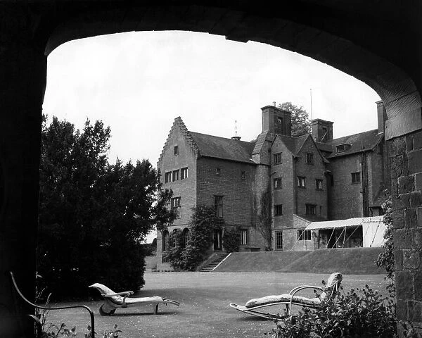 The rear of Chartwell House as seen from the Marlborough Pavilion
