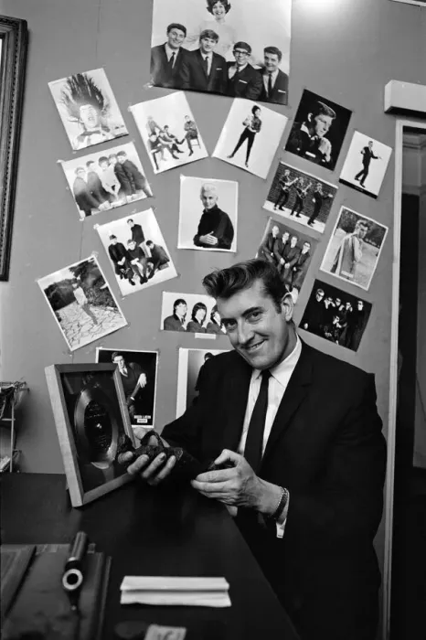 Framed Print : Record producer Joe Meek in his bedroom studios. 14th October 1964 Framed Print : Record producer Joe Meek in his bedroom studios. 14th October 1964