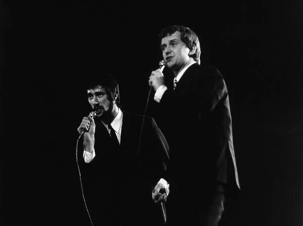 Record Star Show. David and Jonathan on stage. 17th April 1967