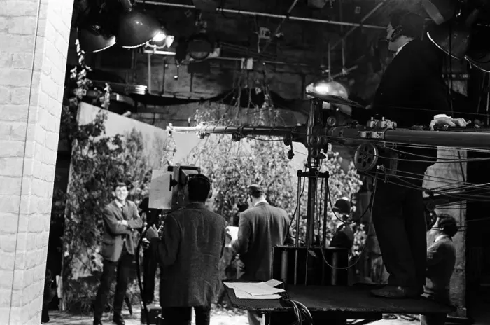 Framed Print : The recording of Crossroads'to be screened on 26th October. 13th October 1967 Framed Print : The recording of Crossroads'to be screened on 26th October. 13th October 1967