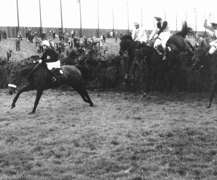 Framed Print : Red Rum and Brian Fletcher on their way to their first triumph in the Grand National Framed Print : Red Rum and Brian Fletcher on their way to their first triumph in the Grand National