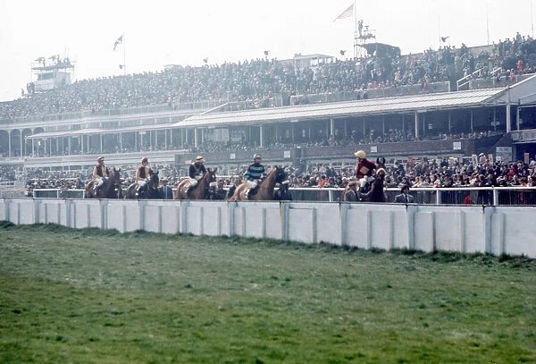 Red Rum and jockey Brian Fletcher win world-famous chase at Aintree Racecourse