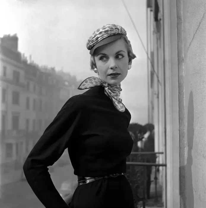 Framed Print : Red and white apache cap with matching neckerchief modelled by Shirley Werthington Framed Print : Red and white apache cap with matching neckerchief modelled by Shirley Werthington