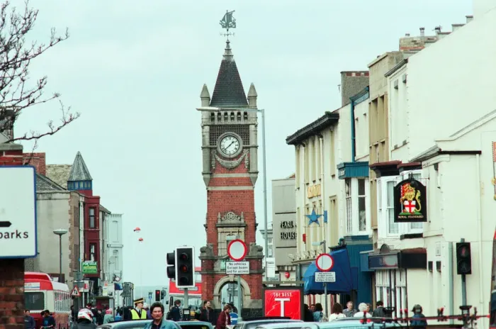 Framed Print : Redcar Clock Tower, 25th April 1994 Framed Print : Redcar Clock Tower, 25th April 1994