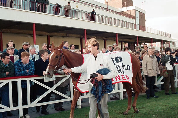 Redcar Races, The Tote Two Year Old Trophy at Redcar, North Yorkshire. 14th October 1993