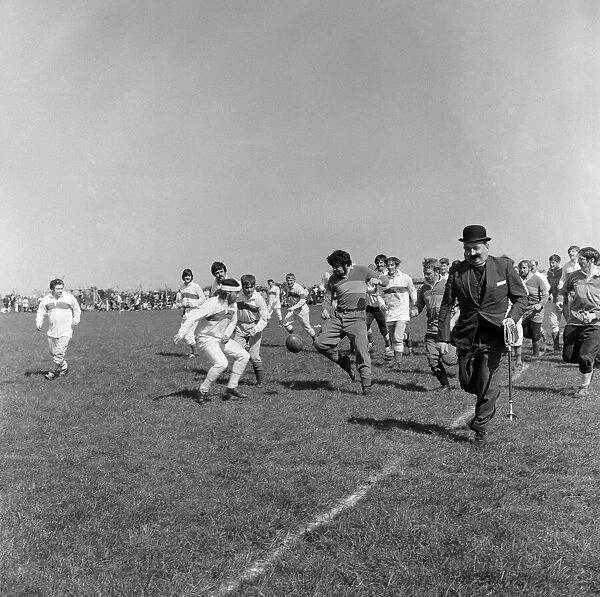 Redcar Rugby 30 a side game. 1971