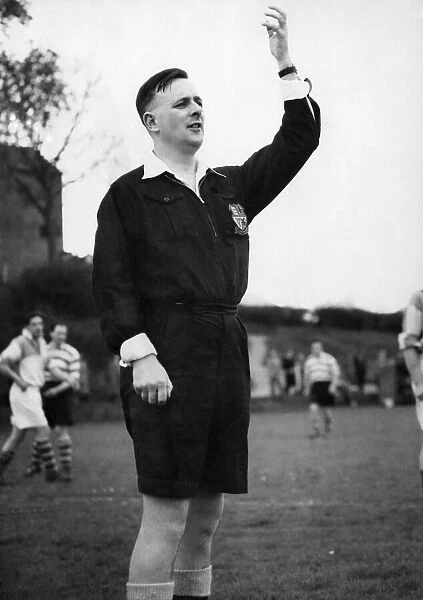 Referee Denis Howell seen here in May 1955. Howell went on to become the first Sport