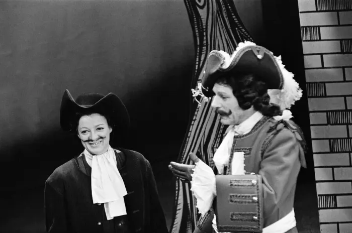Framed Print : Rehearsals at the Queens Theatre of Associated TVs Golden Drama Framed Print : Rehearsals at the Queens Theatre of Associated TVs Golden Drama