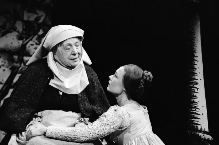 Framed Print : Rehearsals at the Queens Theatre of Associated TVs Golden Drama