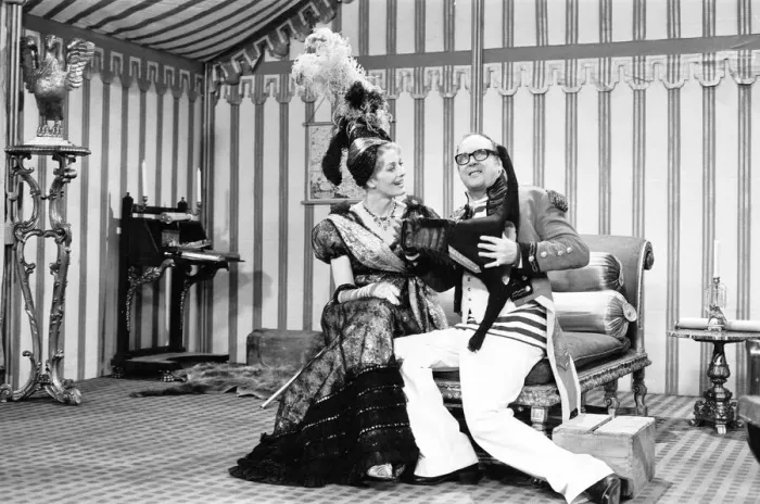 Framed Print : Rehearsing Morecambe & Wise Christmas Show, 18th December 1973 Framed Print : Rehearsing Morecambe & Wise Christmas Show, 18th December 1973