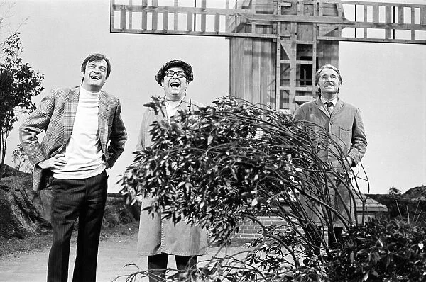 Rehearsing Morecambe & Wise Christmas Show, 18th December 1973