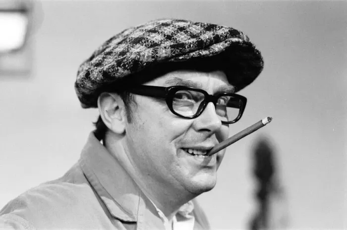Framed Print : Rehearsing Morecambe & Wise Christmas Show, 18th December 1973. Eric Morecambe Framed Print : Rehearsing Morecambe & Wise Christmas Show, 18th December 1973. Eric Morecambe