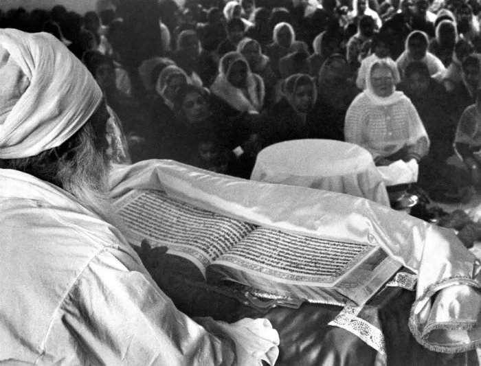 Framed Print : Religion: Reading for World Peace. Saint Priti Paul Singh Sayyad of Patiala, India Framed Print : Religion: Reading for World Peace. Saint Priti Paul Singh Sayyad of Patiala, India