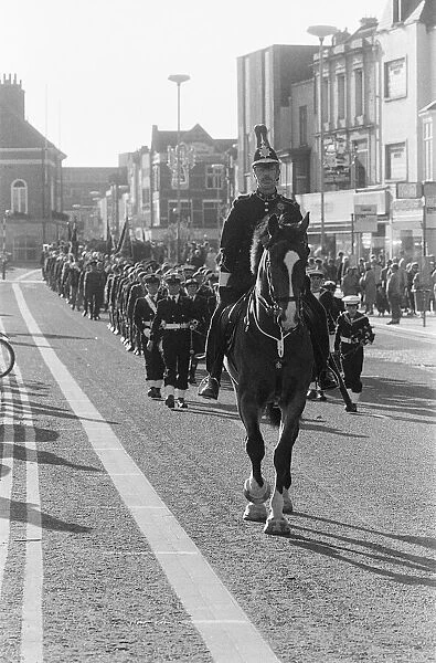 Remembrance Day Parade, Stockton, Sunday 10th November 1985