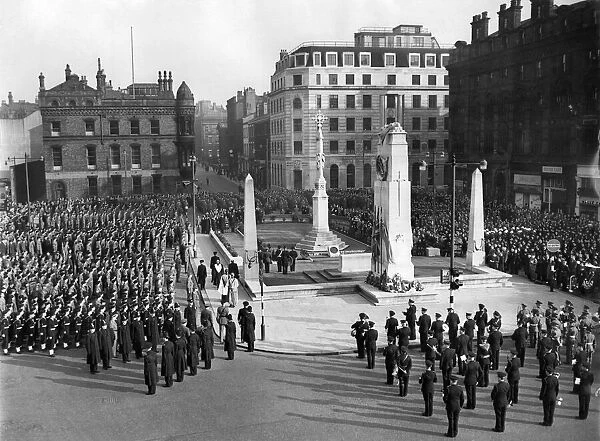 Remembrance Day Sunday A general view of St. Peters Square